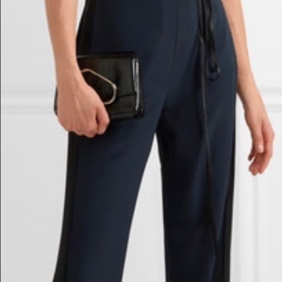 NWT Rag & Bone  Navy Rosa silky Jumpsuit/ size 2/ - Picture 4 of 6